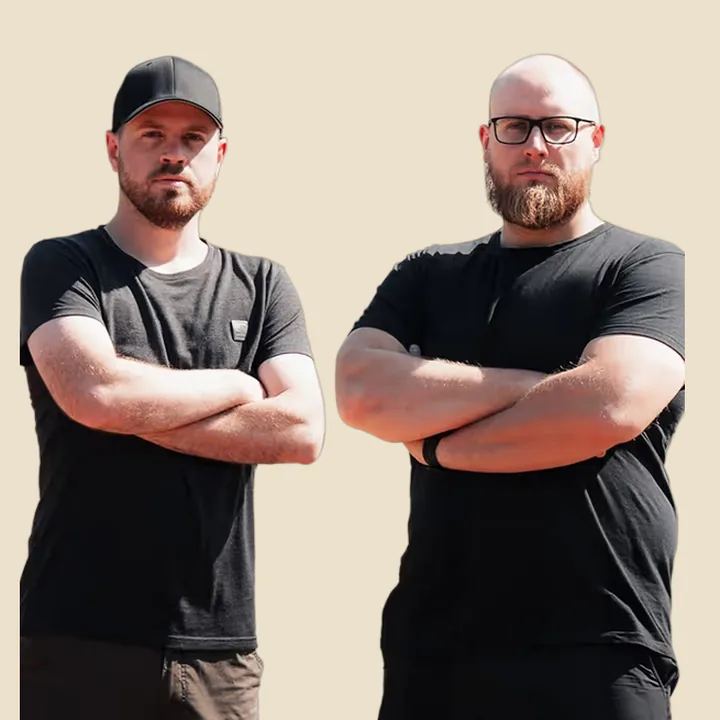 Retrato de Gerrit Rösel & Andreas Schulze