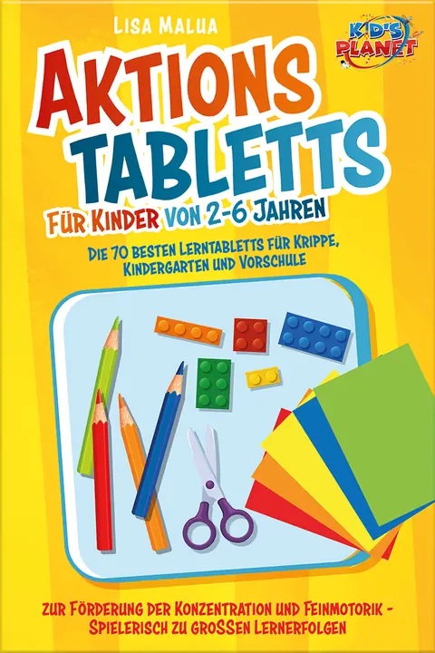 Couverture du livre : Aktionstabletts für Kinder von 2-6 Jahren