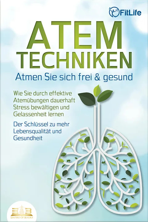 Portada del libro: Atemtechniken - Atmen Sie sich frei & gesund