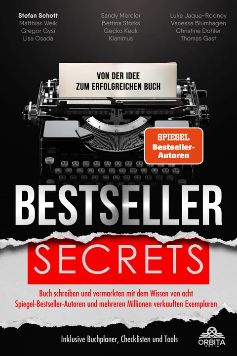 Portada del libro: Bestseller Secrets - Von der Idee zum erfolgreichen Buch