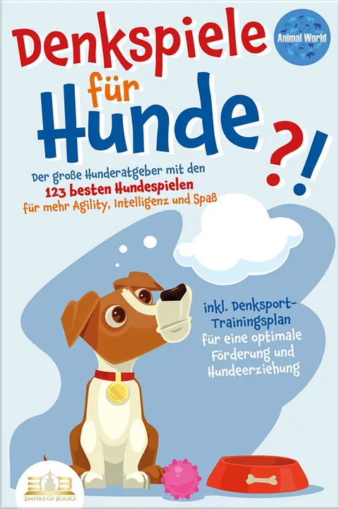 Portada del libro: Denkspiele für Hunde