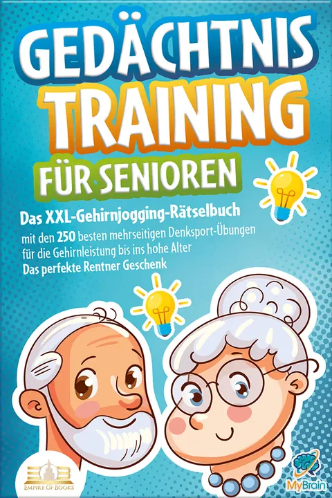 Portada del libro: Gedächtnistraining für Senioren