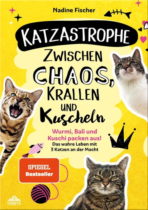 Portada del libro: Katzastrophe – Zwischen Chaos, Krallen und Kuscheln