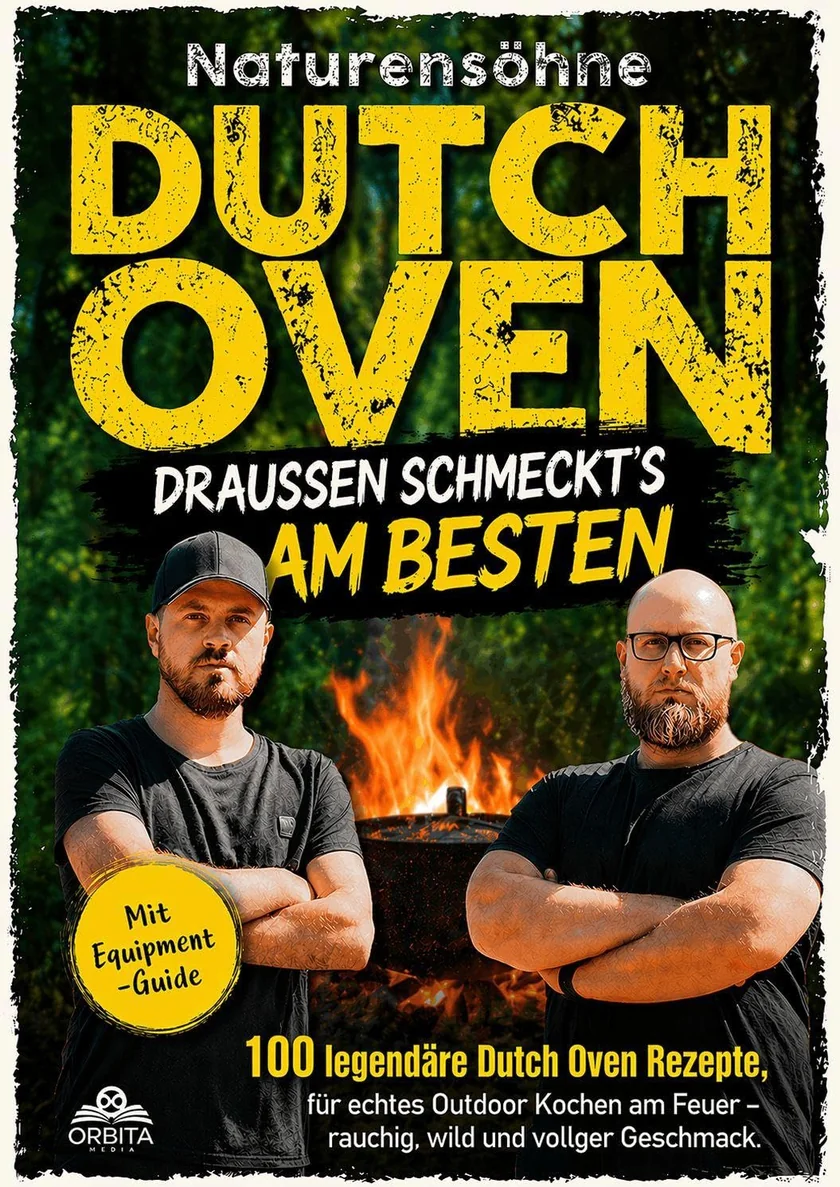 Portada del libro: Dutch Oven Rezeptbuch – Draußen schmeckt’s am besten